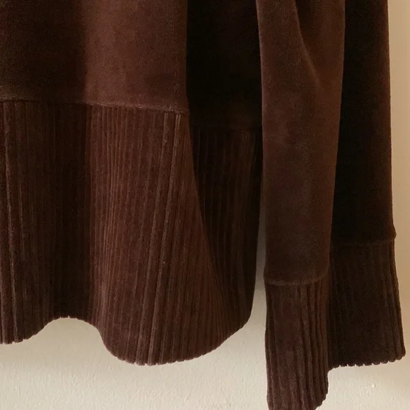 Jones New York cotton velvets blazer. - Picture 6 of 8